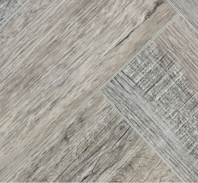 Виниловый ламинат SPC "Cronafloor" Herringbone Дуб Реймс (640*128*4,5 мм) — купить в Нефтекамске