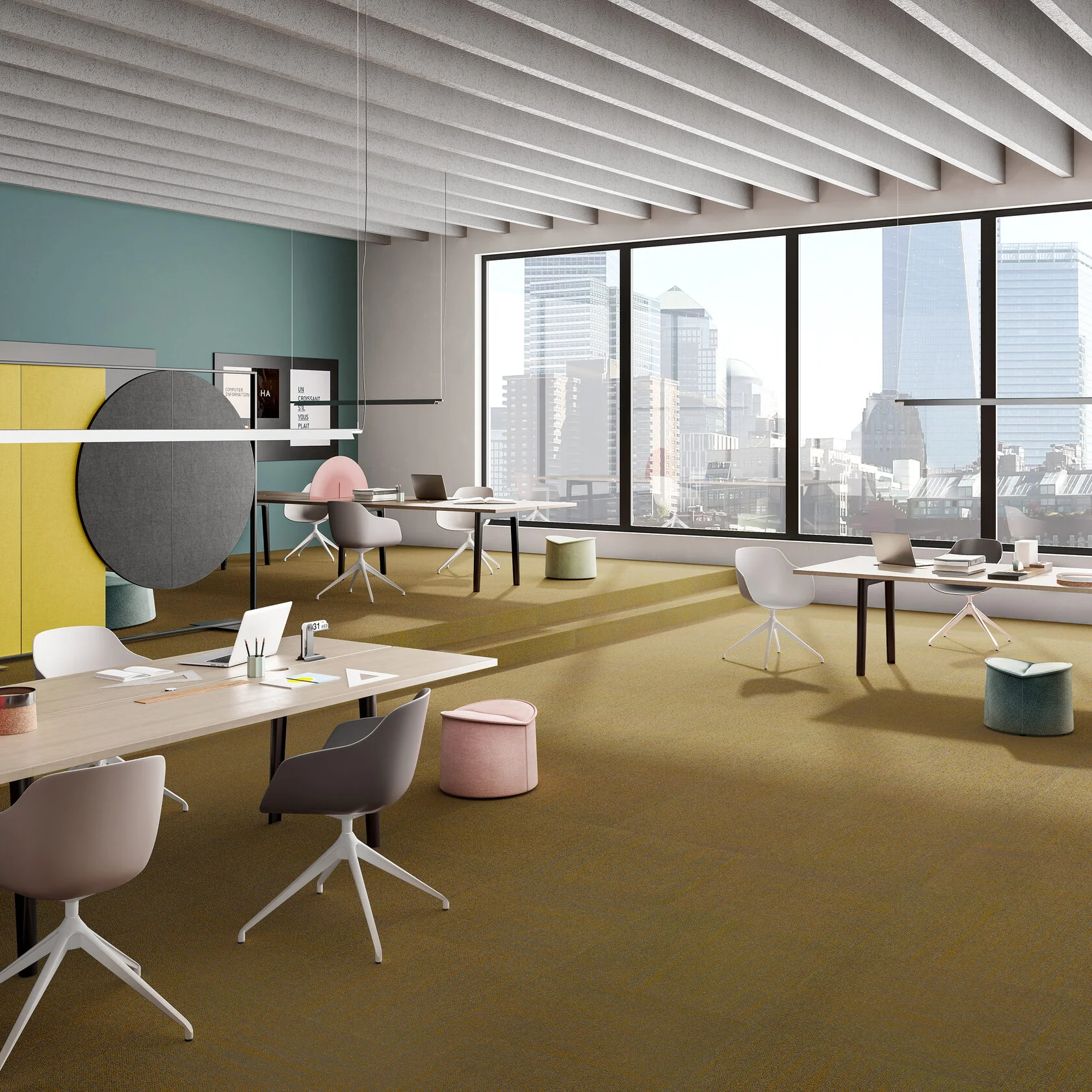 Ковровая плитка Marvel Tile 97 (500*500*6 мм) — купить в Нефтекамске