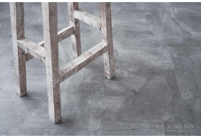 Кварц-винил Серый Бетон (950*480*2,5 мм) — купить в Нефтекамске