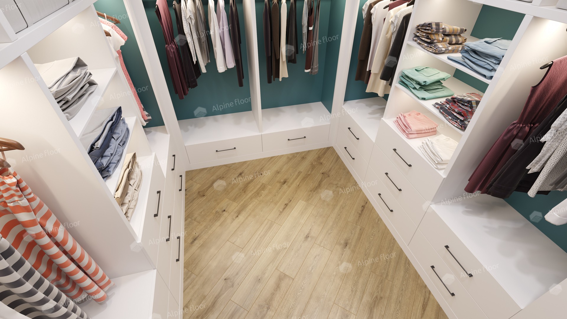 Ламинат "Alpine Floor" Дуб Копенгаген (1285*192*8 мм) — купить в Нефтекамске