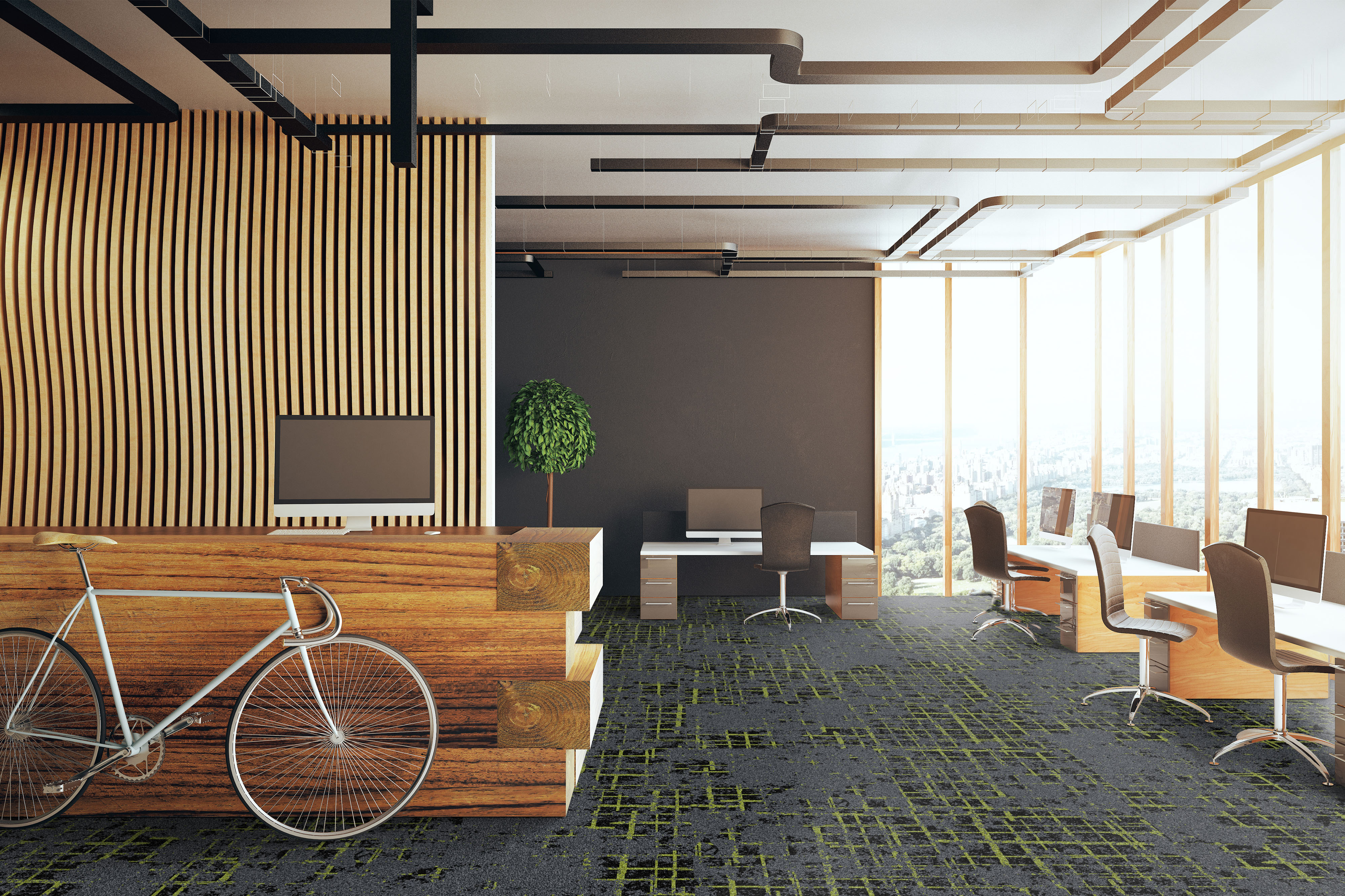 Ковровая плитка Macro Tile 92 (500*500*5 мм) — купить в Нефтекамске