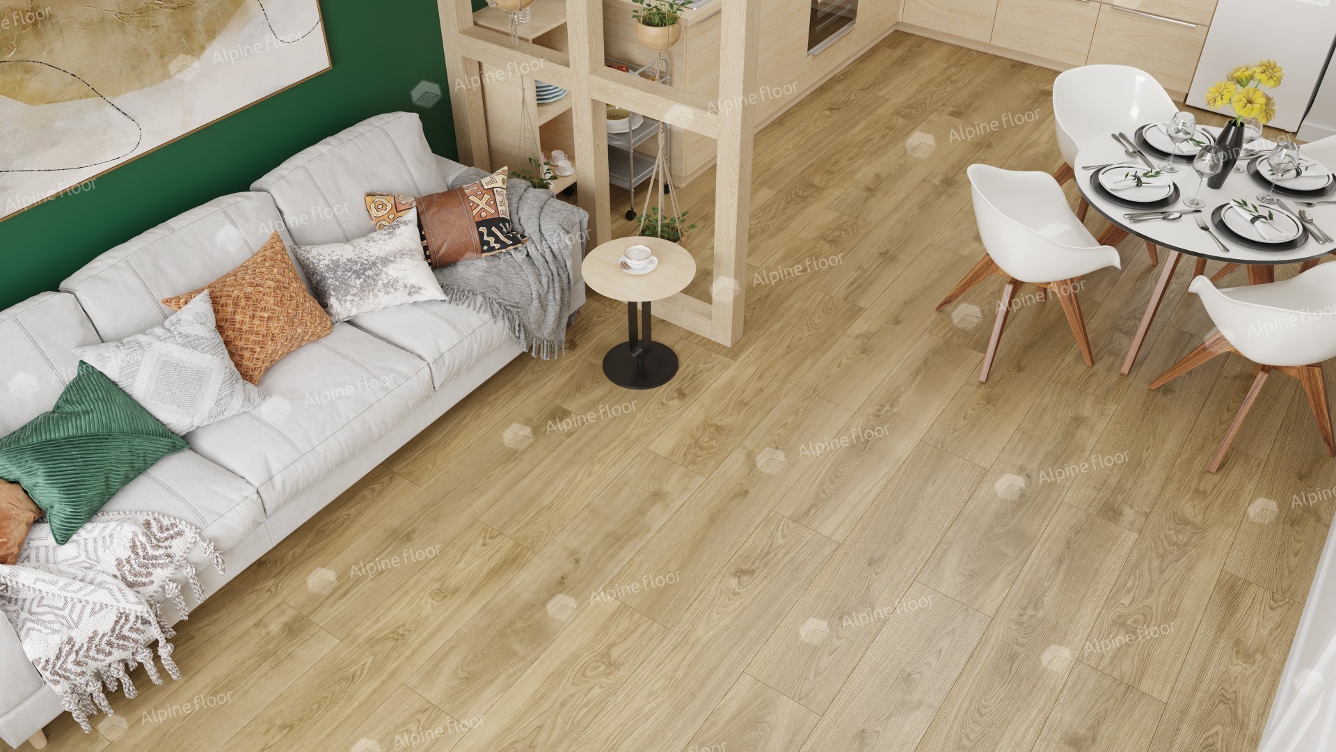 Ламинат "Alpine Floor" Дуб Маджоре (1285*280*8 мм) — купить в Нефтекамске