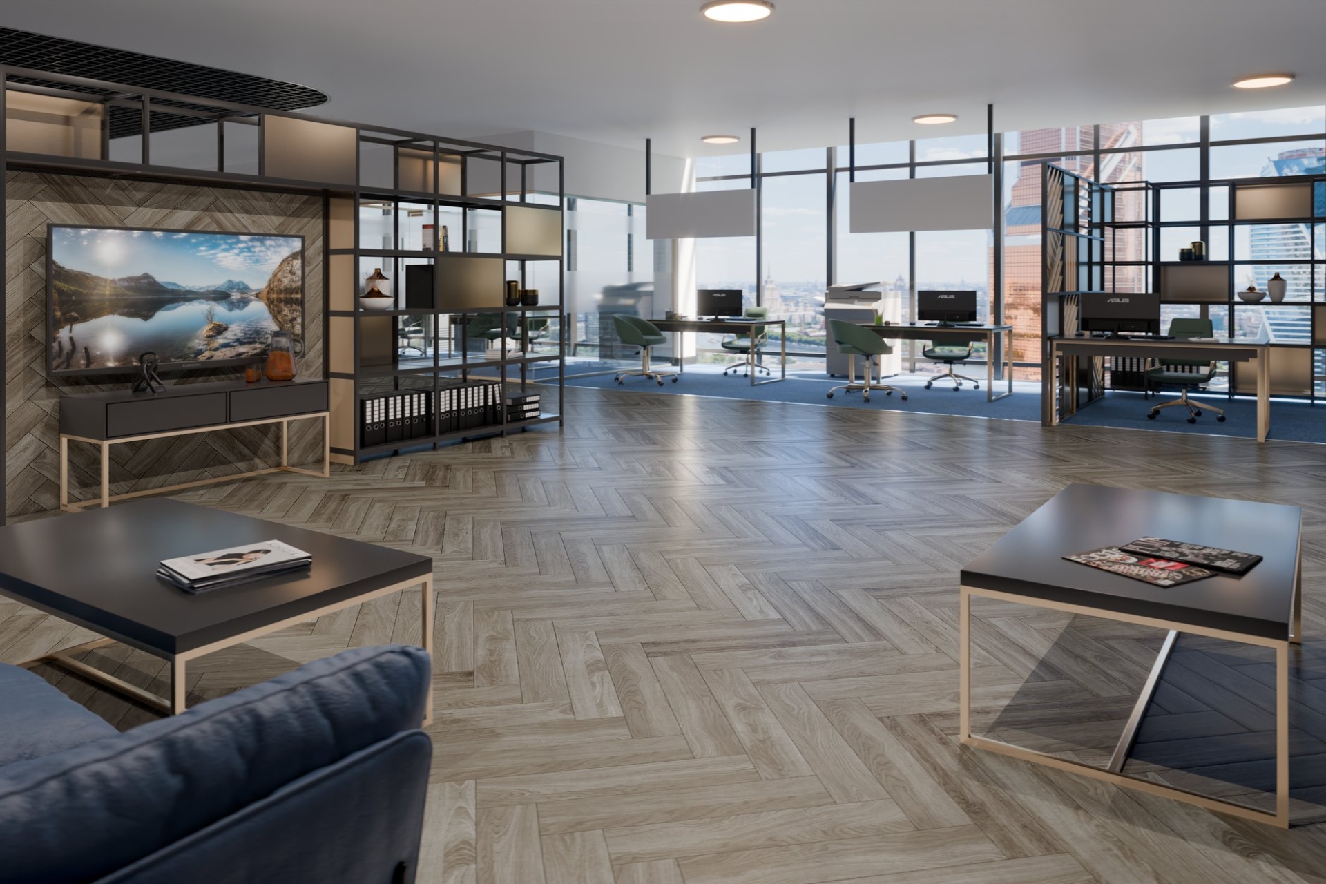 Инженерный паркет «Damy Floor» Скандинавский (укладка елочкой) — купить в Нефтекамске