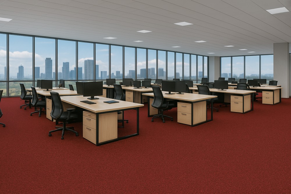 Ковролин Haima «Wilkins» Atom Red 10 (3,66 м) — купить в Нефтекамске