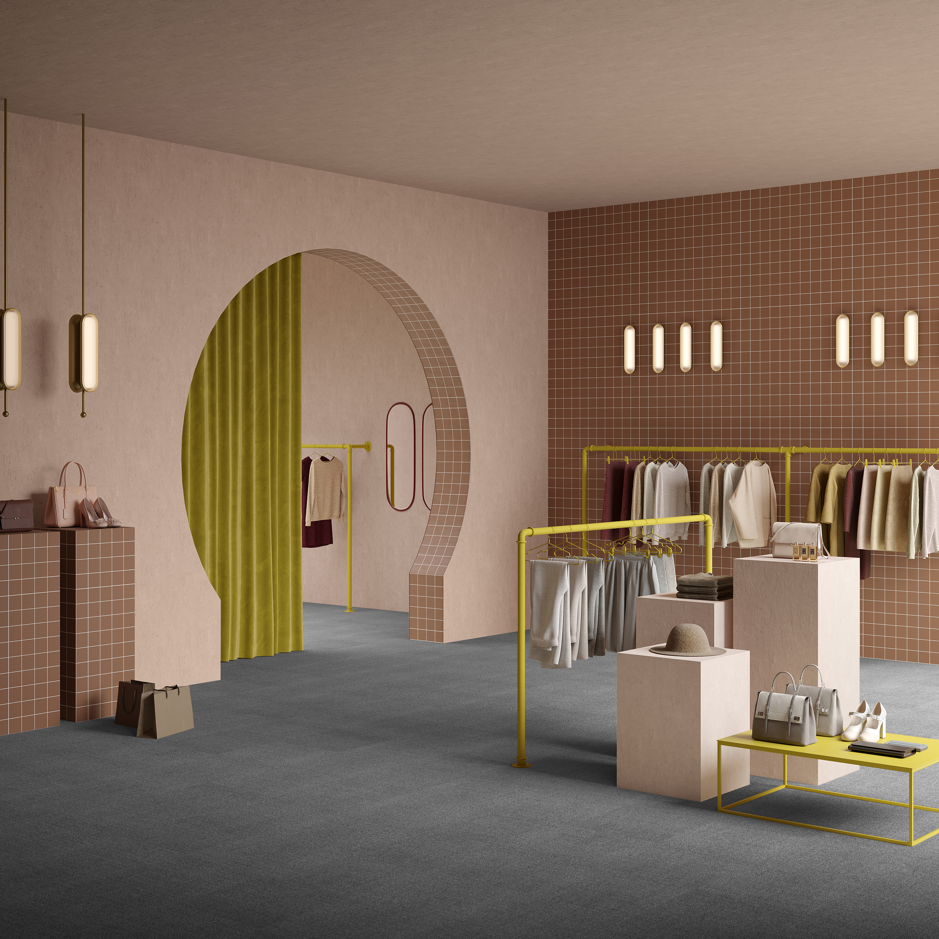 Ковровая плитка Mantra Tile 97 (500*500*6 мм) — купить в Нефтекамске