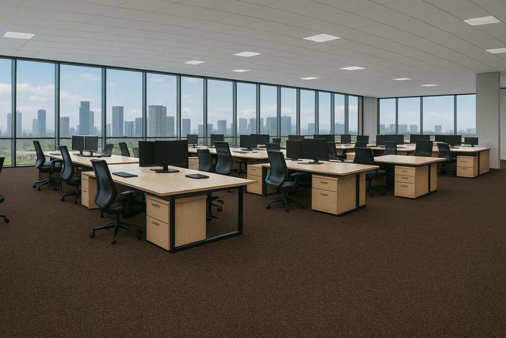 Ковролин Haima «Wilkins» Atom Brown 04 (3,66 м) — купить в Нефтекамске