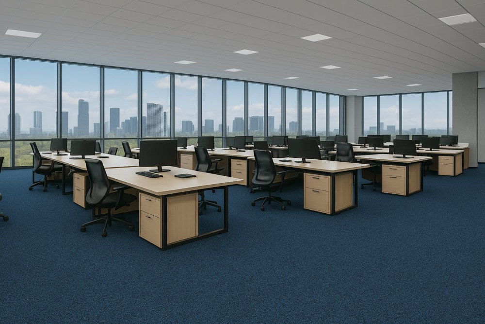 Ковролин Haima «Wilkins» Atom Blue 07 (3,66 м) — купить в Нефтекамске