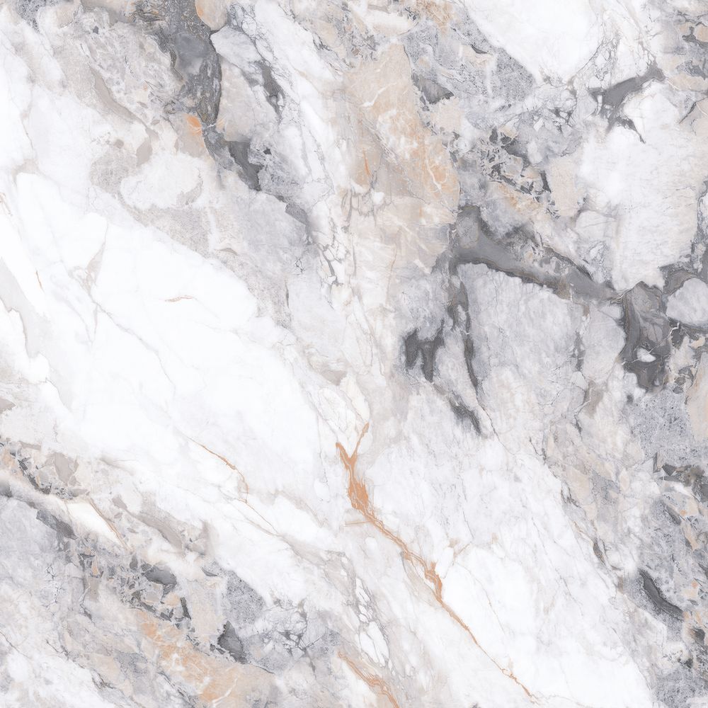 Керамогранит Lande 600x600 камень бело-коричнево-черный матовый — купить в Нефтекамске