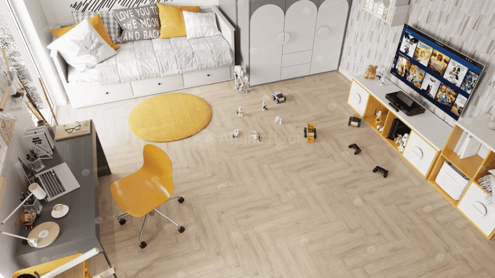 Виниловый ламинат "Alpine Floor" Parquet Light Дуб Медия (600*125*4 мм) — купить в Нефтекамске
