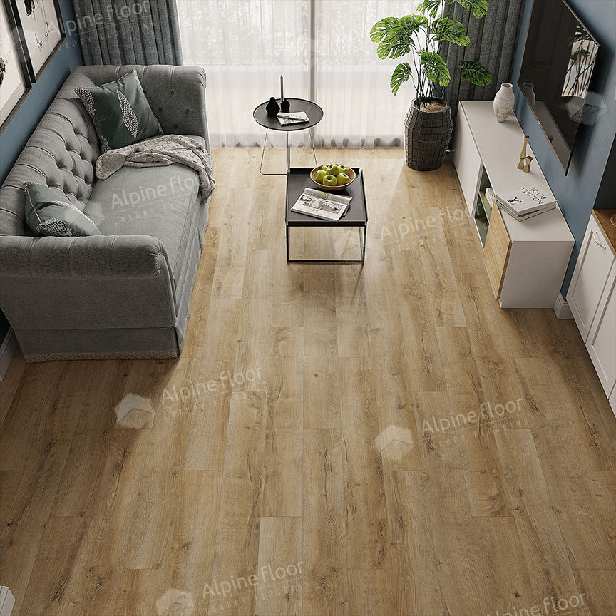 Ламинат "Alpine Floor" Дуб Бирмингем (1285*192*8 мм) — купить в Нефтекамске