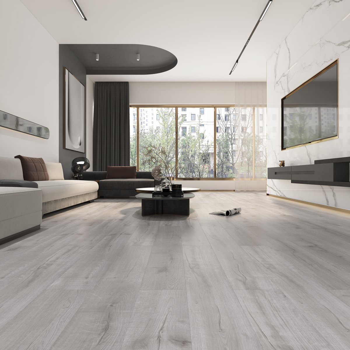 SPC ламинат "OneFloor" ЕСО 5050 (4V фаска) (1220*184*4 мм) — купить в Нефтекамске