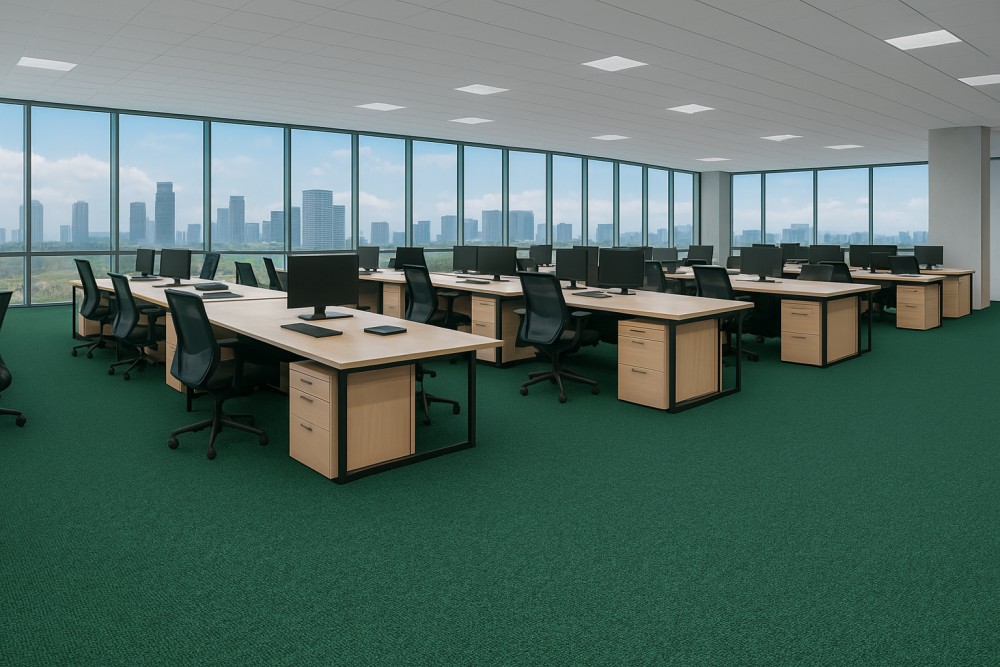 Ковролин Haima «Wilkins» Atom Green 12 (3,66 м) — купить в Нефтекамске