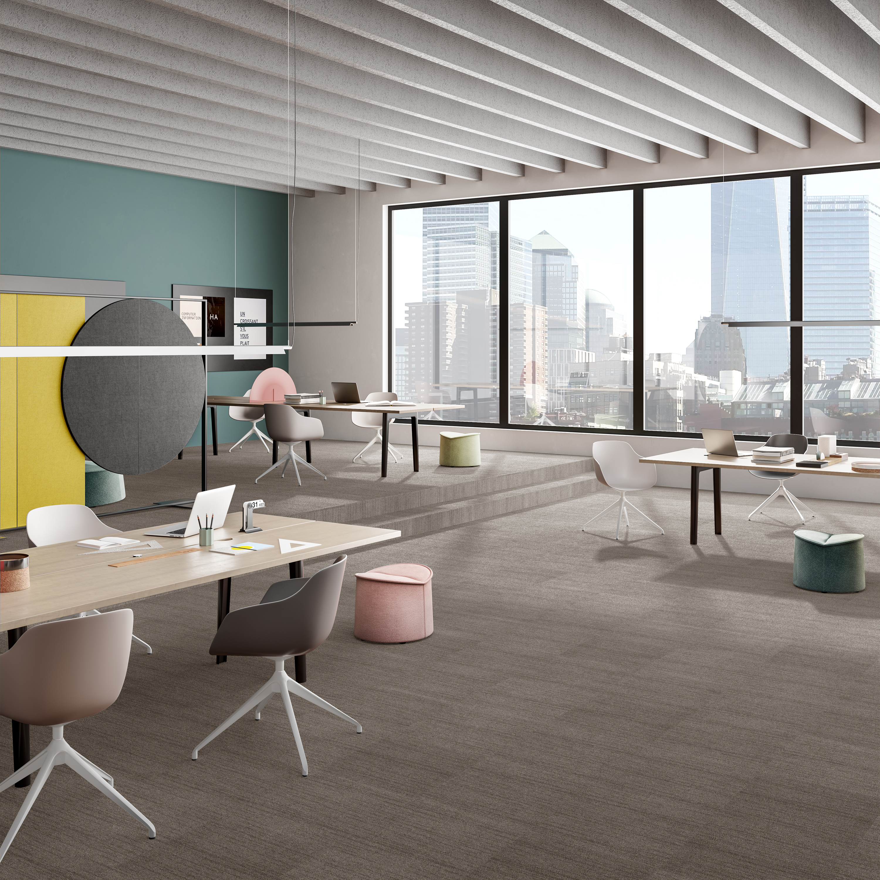 Ковровая плитка Marvel Tile 94 (500*500*6 мм) — купить в Нефтекамске