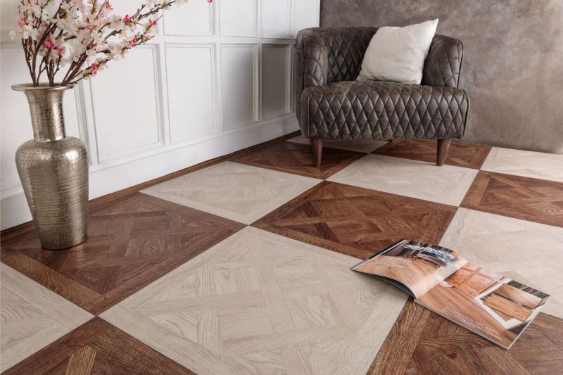 Замковая ПВХ плитка "Aquafloor" AF7005VS (600*600*7 мм) — купить в Нефтекамске