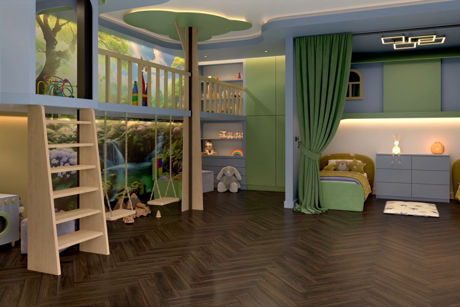 Инженерный паркет «Damy Floor» Каштановый (укладка елочкой) — купить в Нефтекамске