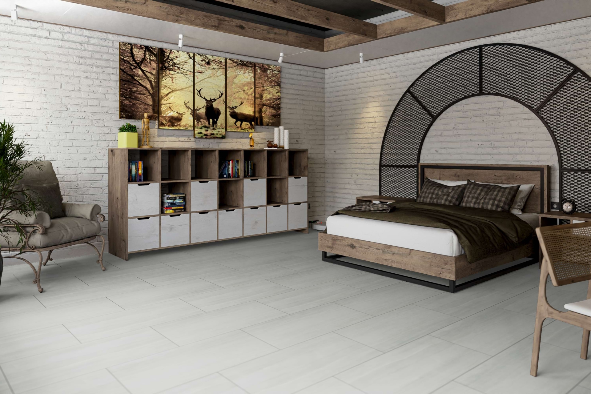 Усовершенствованная кварц-виниловая плитка «Damy Floor» Кайлас (912,4*455,2*2,5 мм) — купить в Нефтекамске